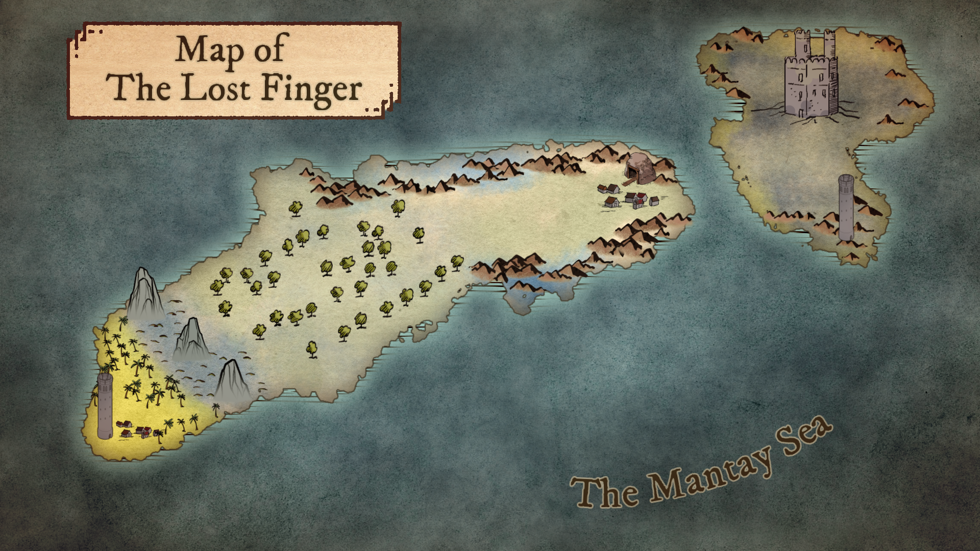 Map of the Lost Finger